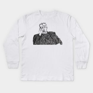 greg davies - serious spectacles Kids Long Sleeve T-Shirt